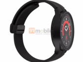 Nieuwe renders van de Samsung Galaxy Watch5 en Galaxy Watch5 Pro zijn online opgedoken (afbeelding via 91mobiles)
