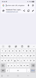 Toetsenbord rechtop