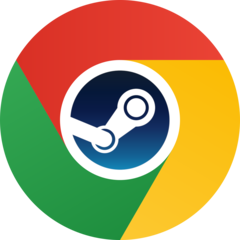 Steam op ChromeOS is nu in bèta en beschikbaar op meer apparaten. (Afbeelding via Google en Valve w/bewerkingen)