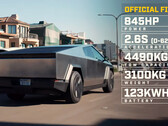 De 123 kWh-batterij van Tesla heeft elektroden met een droge coating (Afbeelding: Top Gear/YT)