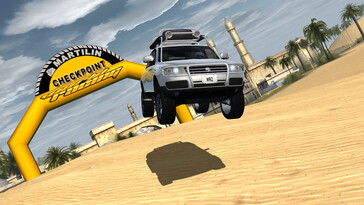 Afgebeeld: Een gameplay screenshot van World Racing 2 - Champion Edition.