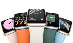 De Smart Band 7 Pro wordt geleverd met keuze uit verschillende kleuren horlogebandjes. (Beeldbron: Xiaomi)