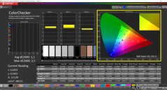 CalMAN ColorChecker gekalibreerd