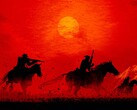 Silhouet van Red Dead Redemption 2 personages te paard. (Afbeeldingsbron: Rockstar)