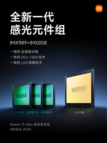 Xiaomi hypet de quad achtercamera's van de 13 Ultra in aanloop naar de lancering. (Bron: Xiaomi, Lei Jun via Weibo)