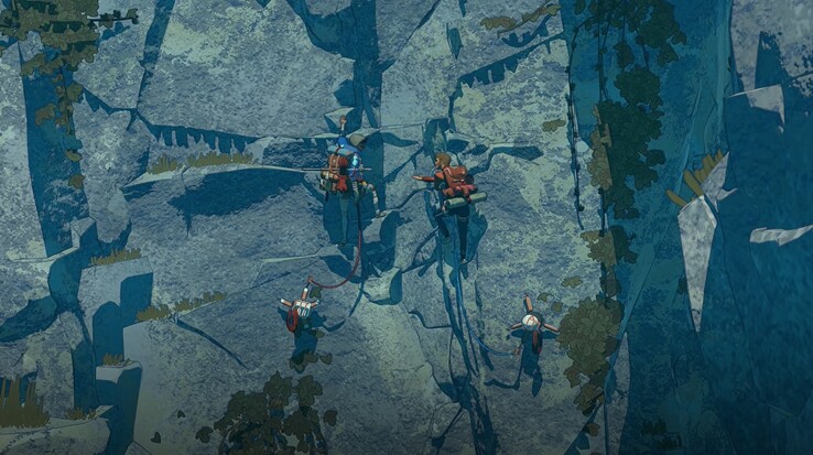 Een gameplay screenshot van Cairn