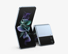 De Galaxy Z Flip4 wordt in de herfst verwacht. (Afbeelding bron: @OnLeaks &amp; 91mobiles)