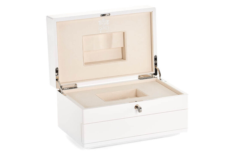 De Leica 'Paus Franciscus' M-A kit wordt geleverd met een exclusieve presentatiedoos en sleutel. (Afbeeldingsbron: Leica)