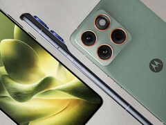 De Motorola Edge 70 in zijn twee bekende lanceringskleuren. (Afbeeldingsbron: via Evan Blass)