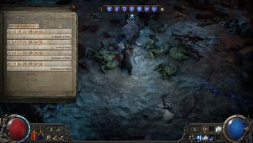 Afgebeeld: Een gameplay screenshot van Path of Exile 2.