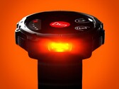 De Polar Street X Smartwatch heeft een LED-zaklamp die ook rood kan oplichten.