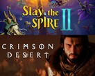 Banner voor Slay the Spire 2 en Crimson Desert maart Steam uitverkoop