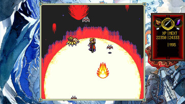 Afbeelding: Een screenshot van de gameplay van Terranigma.
