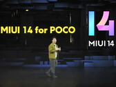 POCO besprak kort 'MIUI 14 voor POCO' tijdens het POCO X5-serie lanceringsevenement van deze week. (Beeldbron: POCO via Xiaomiui)