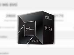 De AMD Ryzen Threadripper PRO 9995WX presteerde meer dan 26% beter dan zijn voorganger in Geekbench 6 multi-core. (Afbeeldingsbron: AMD, Geekbench, bewerkt)