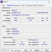 CPU-Z moederbord