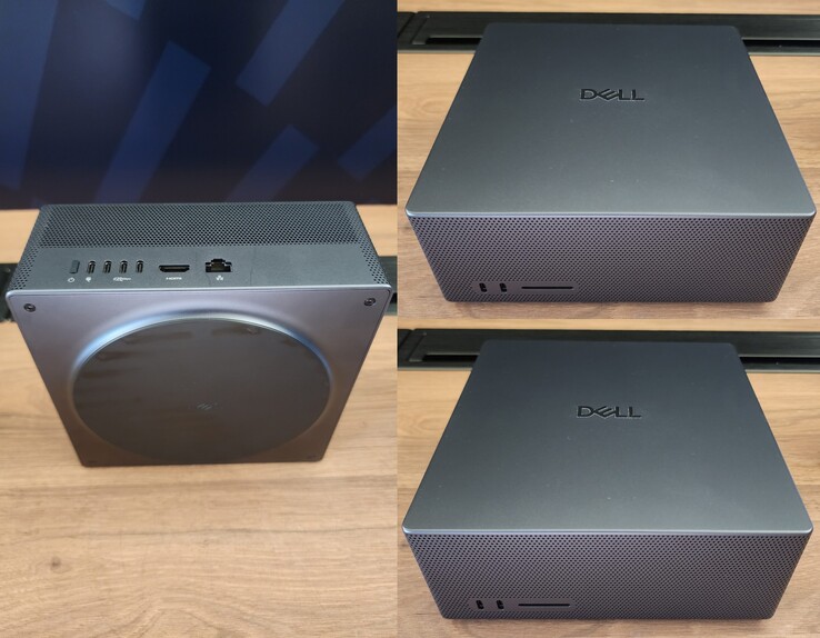 De Dell XPS RTX Spark Mini PC heeft de meest uitgebreide poortenselectie van alle nieuwe RTX Spark Mini PC's.