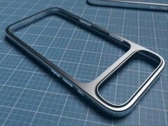 Het vermeende frame voor de aankomende iPhone zoals gedeeld door een leaker. (Afbeeldingsbron: Jukanlosreve op X)