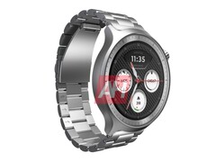 Onofficiële render van de Moto 360 2025 smartwatch waarnaar geruchten gaan. (Afbeeldingsbron: Android Headlines)