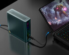 De OneXGPU Lite aangesloten op een OneXPlayer G1. (Afbeeldingsbron: One-Netbook)