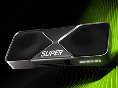 De GeForce RTX 50 en RTX 50 Super series zullen naar verwachting in hetzelfde kalenderjaar op de markt komen. (Afbeeldingsbron: Nvidia - bewerkt)