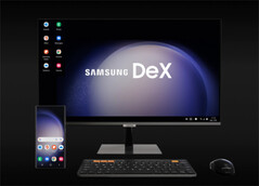 Samsung DeX in One UI 8 heeft een moderner uiterlijk dan de hier getoonde versie. (Afbeeldingsbron: Samsung) 