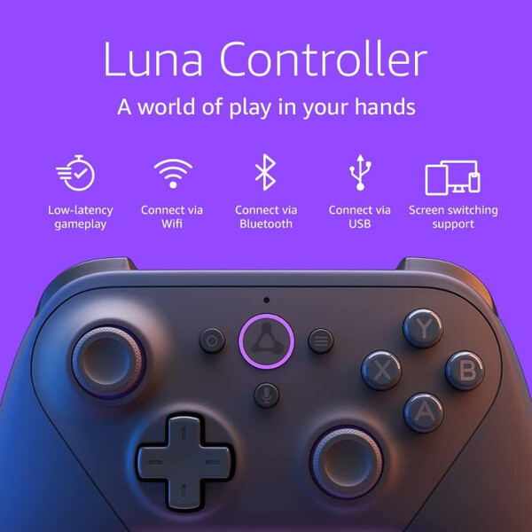 De Amazon Luna Wireless Controller is momenteel voor een beperkte tijd te koop. (Afbeeldingsbron: Amazon)