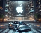 De Apple auto is naar verluidt niet meer (afbeelding gegenereerd door DALL-E 3.0)