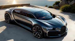 Render van de ultra-luxe elektrische hypercar van Dreame (Afbeelding bron: Dreame)