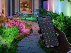 De Outdoor Spotlights 2 (afgebeeld) van Govee zijn compatibel met Matter. (Afbeeldingsbron: Govee)