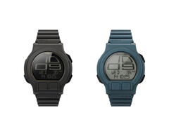 De behuizing van 46 mm is voorzien van een gebogen digitaal display, Indiglo-achtergrondverlichting en is waterdicht tot 50 meter.