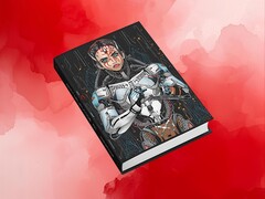 Mockup van boekomslag gemaakt met generatieve AI-tool (afbeeldingsbron: Canva AI Image Generator, 2025)