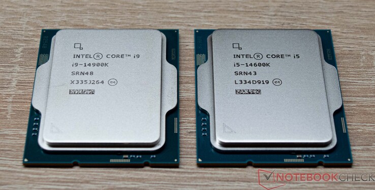 Intel Core i9-14900K en Intel Core i5-14600K