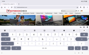 Lenovo Idea Tab tablet test