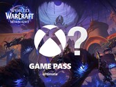 World of Warcraft banner gezien met Xbox Game Pass Ultimate logo