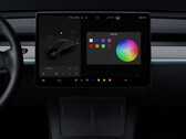 Model Y 256-kleuren sfeerverlichting retrofit (Afbeelding bron: Tesla)