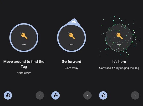 uTag is de eerste tag tracking-app voor niet-Galaxy apparaten met ondersteuning voor nauwkeurige tracking. (Afbeeldingsbron: Kieron Quinn)