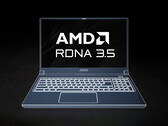 RDNA 3.5 zou tot 2029 in gebruik kunnen zijn. Afgebeeld: Een render van een AMD gaming laptop. (Afbeeldingsbron: AMD - bewerkt)