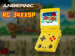 De RG34XX SP is Anebrnic's tweede gaming handheld van het jaar na de RG557. (Afbeeldingsbron: Anbernic)