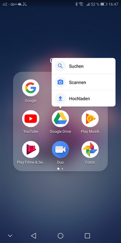 quick-start van apps via snelkoppeling