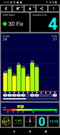 GPS Test buiten