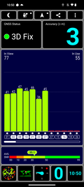 GPS-test buiten