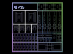 Artistieke weergave van de architectuur van de A19-chip. (Afbeeldingsbron: Apple, bewerkt)