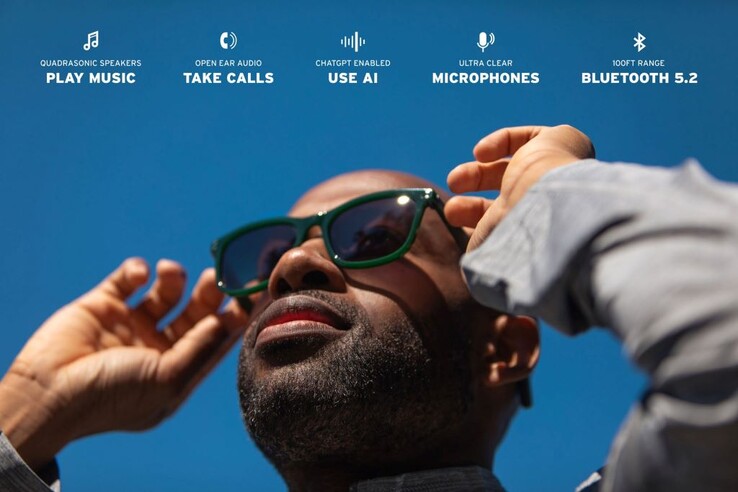 De Eddie Bauer slimme bril is lichtgewicht en werkt 12 uur tussen oplaadbeurten. (Bron: Innovative Eyewear)