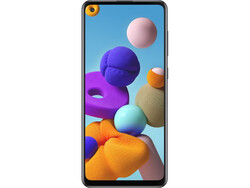 Testrapport van de Samsung Galaxy A21s. Testmodel geleverd door: Cyberport