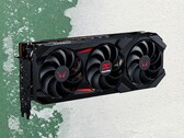 De Radeon RX 9070 GRE is naar verluidt een verkleinde versie van de RX 9070 (PowerColor RX 9070 hier afgebeeld). (Afbeelding bron: PowerColor, Unsplash, bewerkt) 