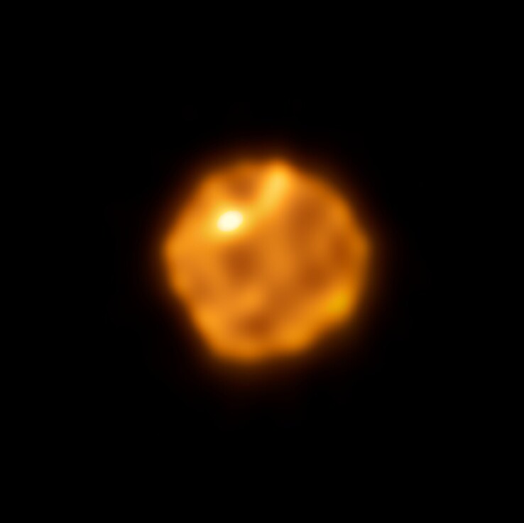 De door ALMA gemaakte opname van Betelgeuze.
