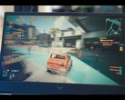 Cyberpunk 2077 gameplay op HP Victus met RTX 5050 GPU op 1080p medium instellingen (Afbeelding bron: Dawid Does Tech Stuff/YouTube)