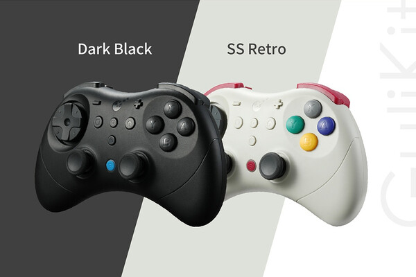 De kleuren van de GuliKit Elves 2 Pro komen overeen met die van de controllers van de Sega Saturn. (Afbeeldingsbron: GuliKit)