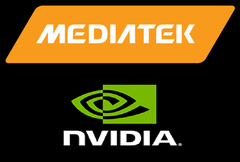 Toekomstige MediaTek smartphone SoC's zouden kunnen komen met een Nvidia GPU (afbeelding via Mediatek, Nvidia, bewerkt)
